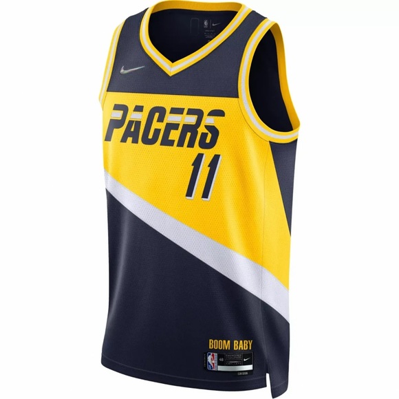 New Domantas Sabonis Indiana Pacers Nike 2021/22 City Edition Swingman Jersey - Picture 2 of 4